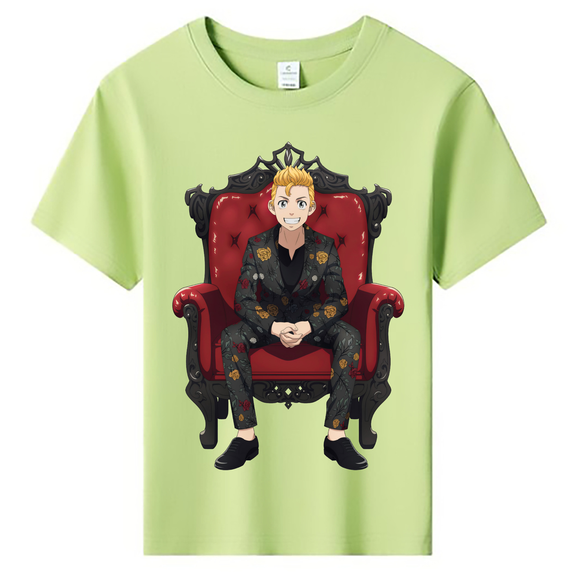 （画像用） 東京リベンジャーズ Tokyo Revengers 綿100％キッズTシャツ（フロントプリント）